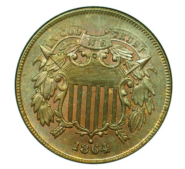 1864-2-Cent